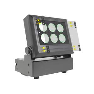 Battery Book 6*10W 4 in 1 RGBW LEDs
