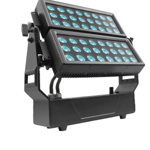 AH037D double head ip65 wash wall washer light 800W 48x20W RGBW 4in1 led city color